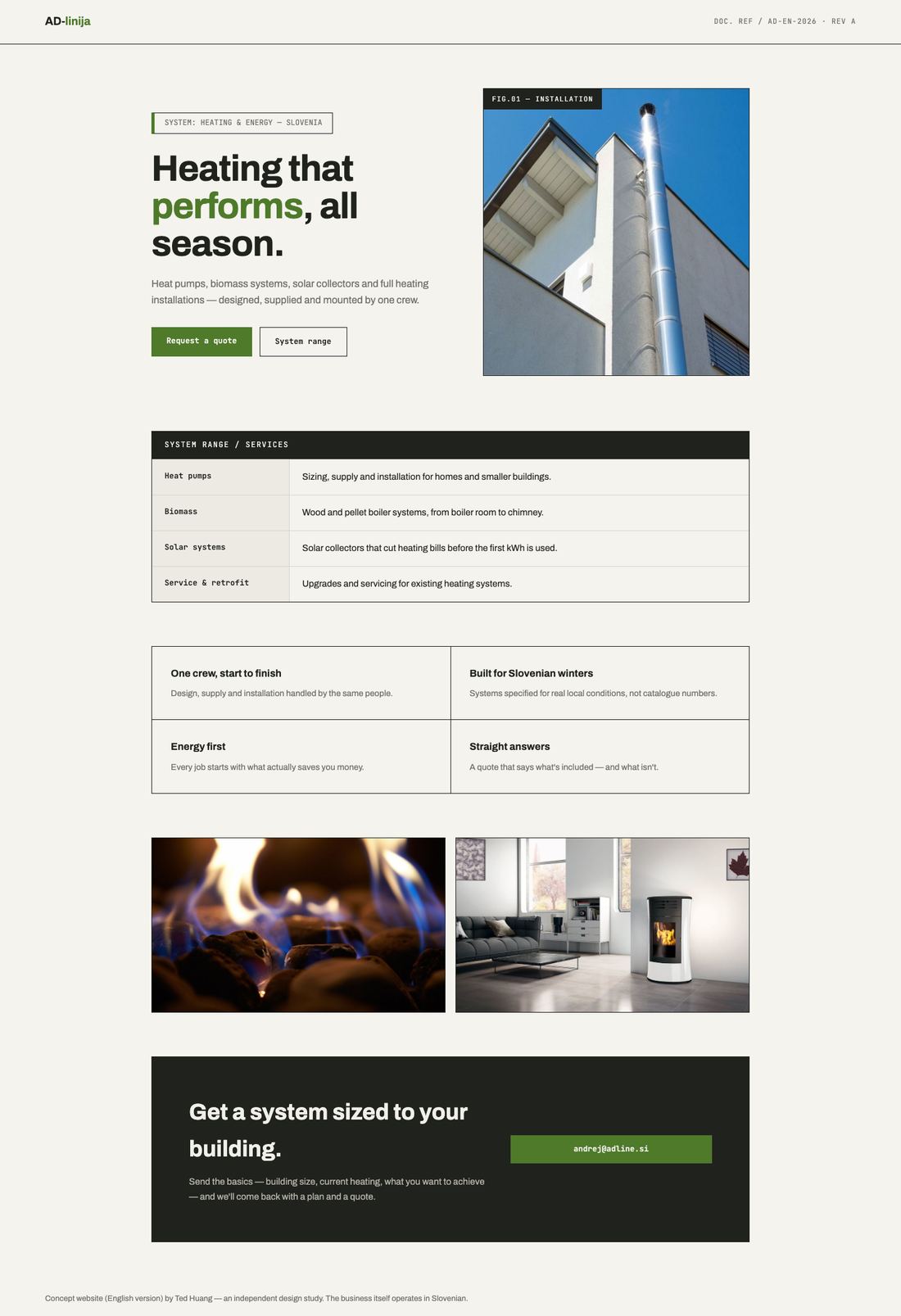 AD-linija — full concept page