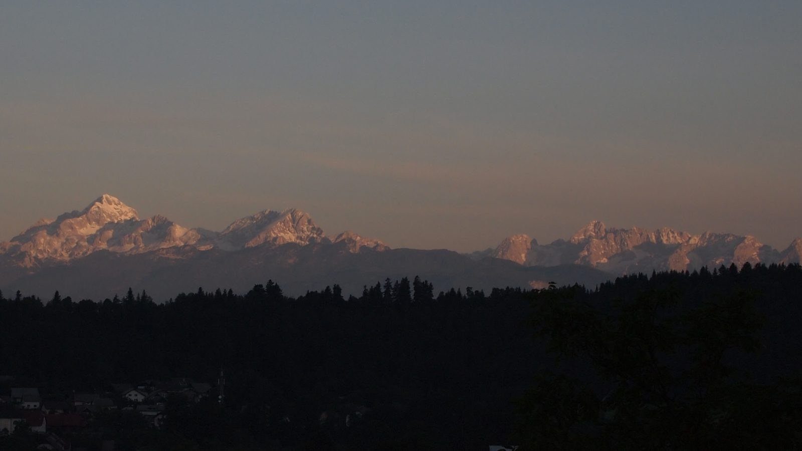 Triglav at dusk